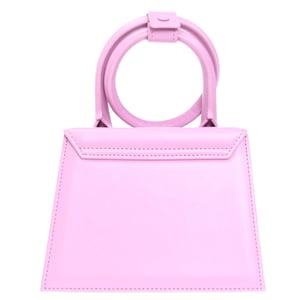 Bolso Jacquemus Le Chiquito Noeud rosa claro