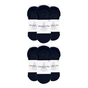 Paquete de 6 calcetas de yoga para mujeres antideslizantes con correas