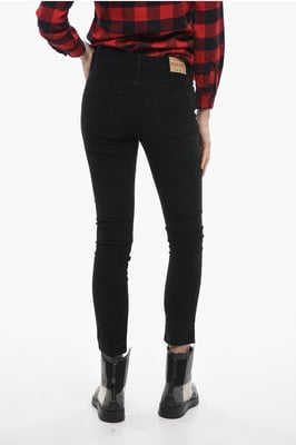 Pantalones de sarga F-STRETCH en negro