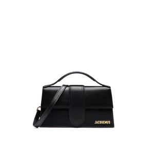 Bolso Jacquemus Le Grand Bambino de Piel - Logotipo Dorado