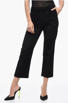 Pantalones cortos de pana negros