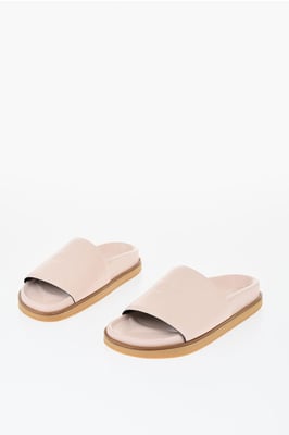 Sandalias de cuero OFF STAMP en color rosa