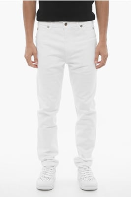 Pantalones pitillo NICK de 5 bolsillos en blanco