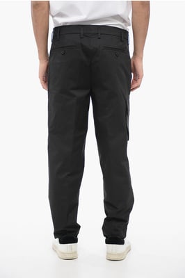 Pantalones cargo NATE de mezcla de algodón en color negro