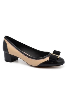 Salvatore Ferragamo Zapatos de tacón Eva Leathe Beige