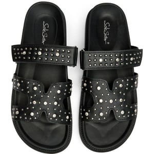Solesister Hope Stud Footbed Sandalias