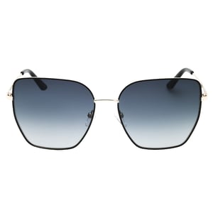 Gafas de sol Juicy Couture con montura negra mate y degradado en gris oscuro