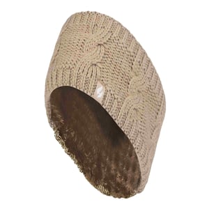 Diadema Térmica de Invierno para Mujeres con Forro de Forro Polar y Tejido de Cable