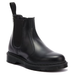 Botas Mono para Mujer Dr. Martens 2976 de Cuero Liso - (Negro)