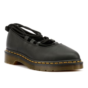 Zapatos de mujer Dr. Martens Elphie II de cuero Virginia negros