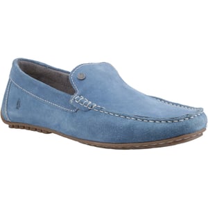 Hush Puppies Ralph Mocasin de Cuero Suede para Hombre en Azul