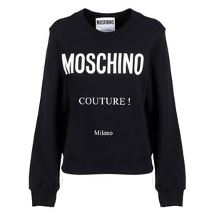 Jersey Negro Moschino Couture Milano