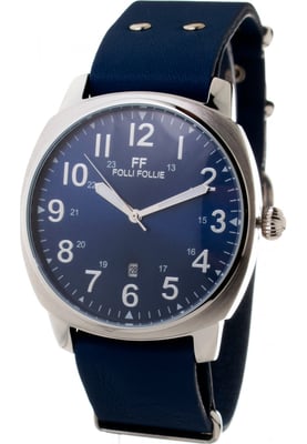 Folli Follie Reloj de mujer Cuarzo plateado