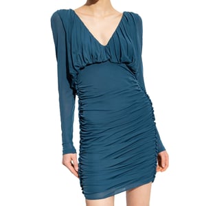 Vestido de manga larga de Saint Laurent