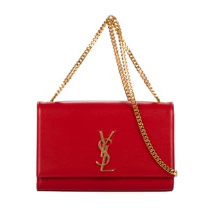 Yves Saint Laurent Kate Medium en Rosa Piel de becerro