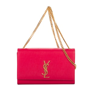 Yves Saint Laurent Kate Medium en Rosa Piel de becerro