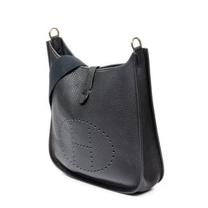 Hermès Evelyne I GM en Negro Piel de becerro