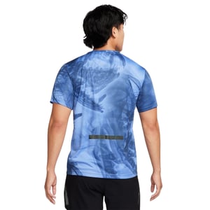 Camiseta De Running Nike Azul Ombré