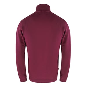 Sudadera Aquascutum Active Con Cremallera Burdeos