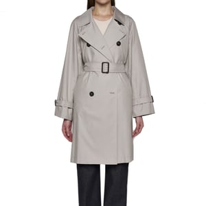 Gabardina de algodón en mezcla de cubos de Max Mara