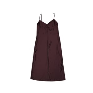 Vestido midi lencero de satén Acacia de Blanca Vita