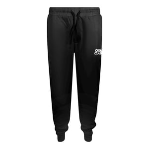 Pantalones Deportivos Negros Con El Logotipo Llamativo De Cavalli Class
