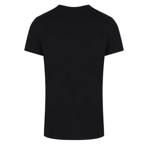 Camiseta Negra Con El Logotipo De Balmain Resort