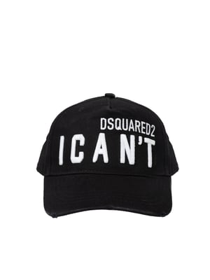 Dsquared2 Gorra de beisbol del hombre negro