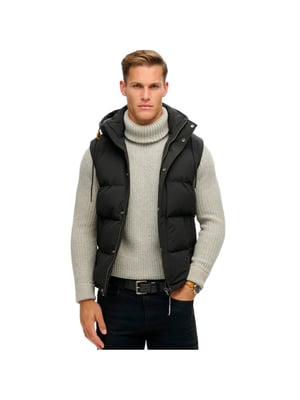 Chaqueta acolchada sin mangas Everest de Superdry para hombre