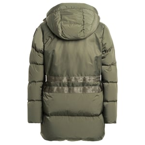 Chaqueta Larga Con Capucha De Plumón Parajumpers Venture Thyme Green