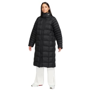 Chaqueta Larga Negra Nike