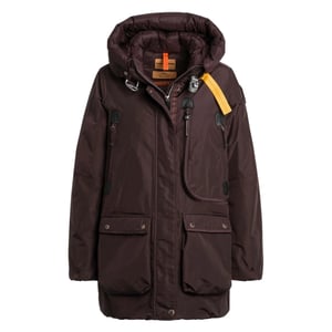 Chaqueta Larga De Plumón Maud Obsidian Marrón Oscuro De Parajumpers
