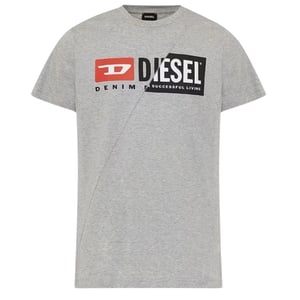 Camiseta Gris Con Diseño Cuty De Diesel
