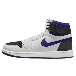 Zapatillas Nike Air Jordan 1 Zm Air Con Detalles En Azul Y Blanco