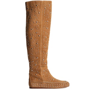 Botas Altas de Ante SWCT00791 para Mujer