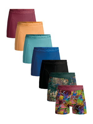 Muchachomalo Bóxers para Hombre - Pack de 7 - Ropa Interior para Hombres