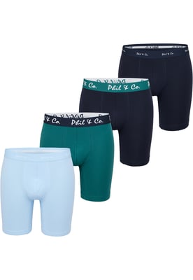 Calzoncillos Long Boxer 4-Pack