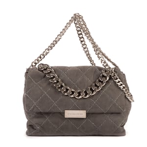 Stella McCartney Beckett Flap  en Gris Piel de becerro