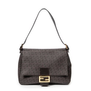 Fendi Mama Forever  en Marrón oscuro Lona recubierta