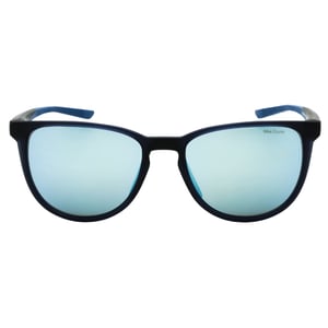 Gafas De Sol Nike Cool Down Con Lentes De Espejo Azul Y Negro Obsidiana Mate