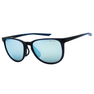 Gafas De Sol Nike Cool Down Con Lentes De Espejo Azul Y Negro Obsidiana Mate