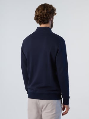 North Sails Sweatshirt Full-zip with logo patch