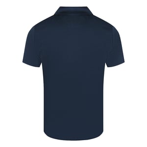 Polo Azul Marino Texturizado De Lyle &amp; Scott