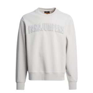 Sudadera Blanca De Josiah Ghiaccio De Parajumpers