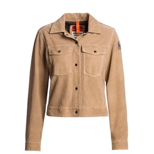 Chaqueta Beige Con Botones De Parajumpers