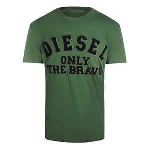Camisetas Verdes Diesel Only The Brave