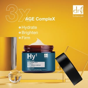 Crema Hidratante Diurna 60ml Dr Botanicals Ácido Hialurónico 1% & Vitamina C 1% & Complejo Reafirmante de Piel 1%