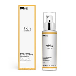 Investigación en Piel Protector Solar Antienvejecimiento SPF 50 Hidratante Diario 50ml