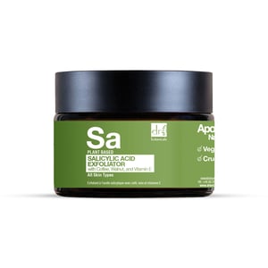 Exfoliante de Ácido Salicílico de Dr Botanicals con Café, Nuez y Vitamina E 60ml