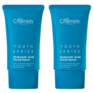 skinChemists Serie Juventud Suero Facial de Ácido Hialurónico 1.5% 30ml x 2 Paquete Dúo